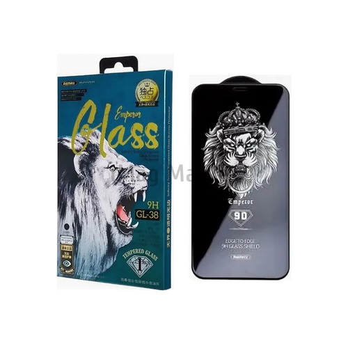 Защитное стекло REMAX GL-38 Infinity для Apple iPhone 12 mini, 3D, черная рамка, 0.3 мм