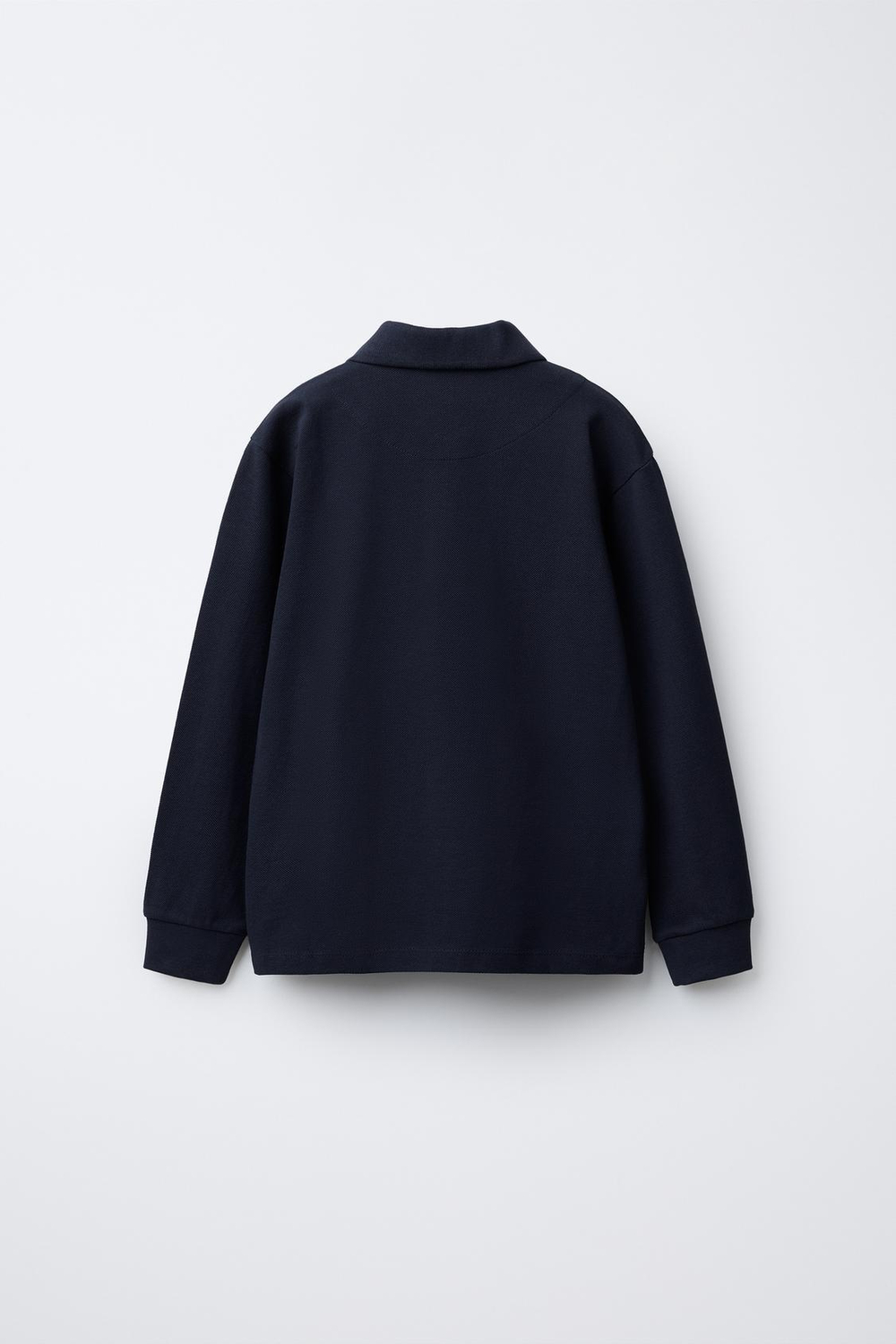 ZARA БАЗОВОЕ ПОЛО, МОРСКОЙ СИНИЙ