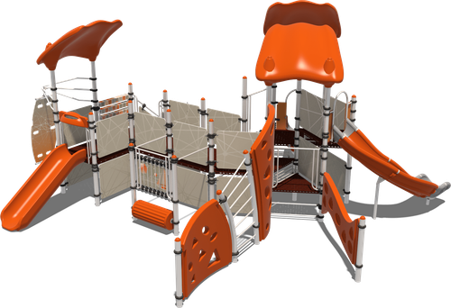 Детский городок Ибица (комплектация 3, паттерн Vector)