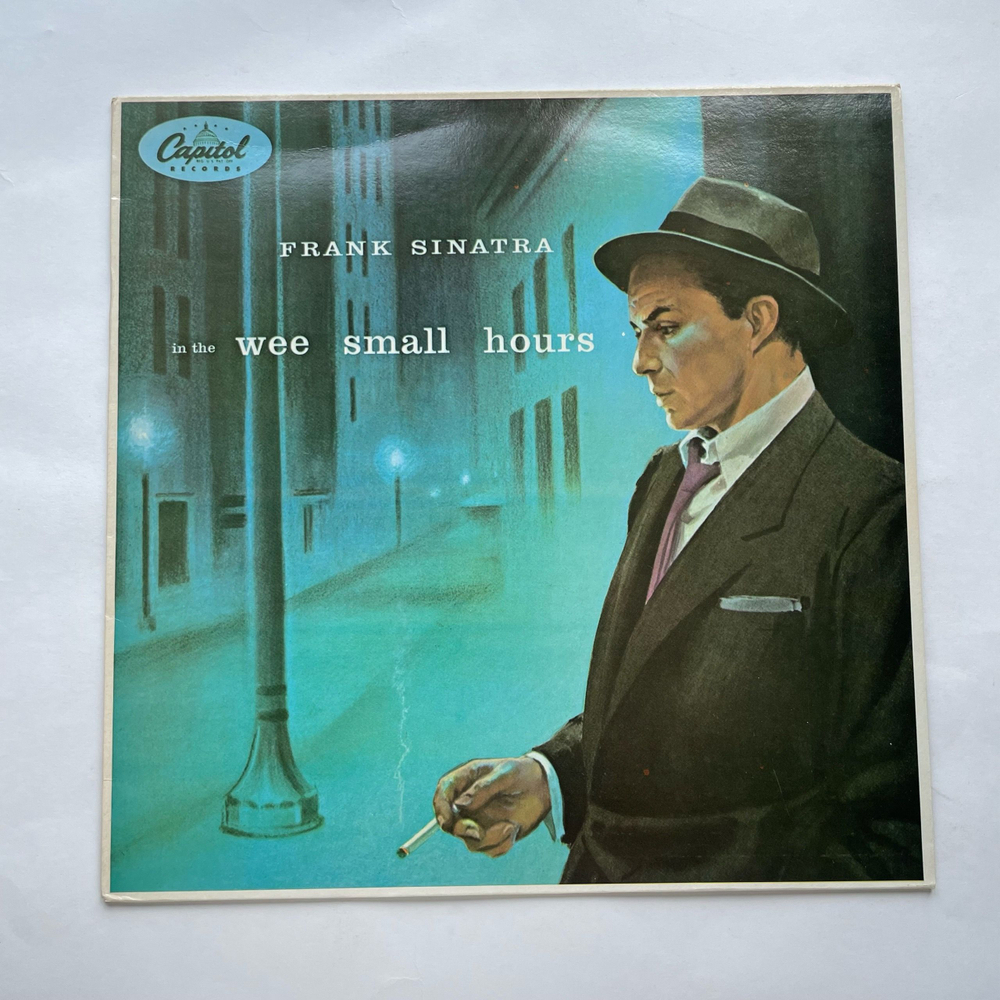Винтажная виниловая пластинка LP Frank Sinatra In The Wee Small Hours (Англия 1984)