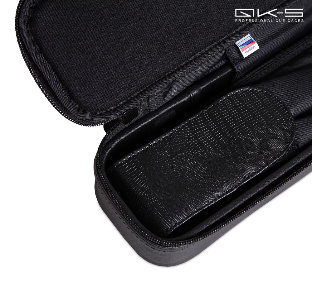 Кейс QK-S Captain 2x2 черный аллигатор