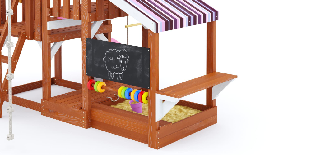 Детская площадка Савушка Тусун - 9 (розовый)