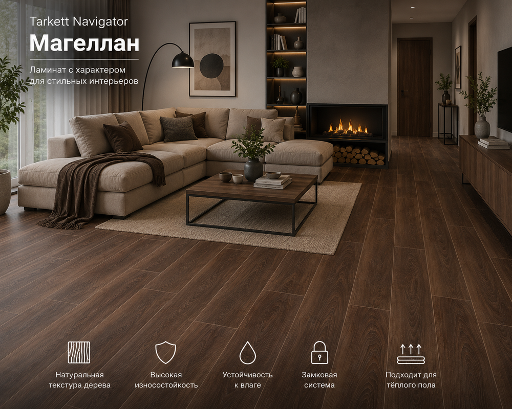 Ламинат Tarkett Navigator Магеллан