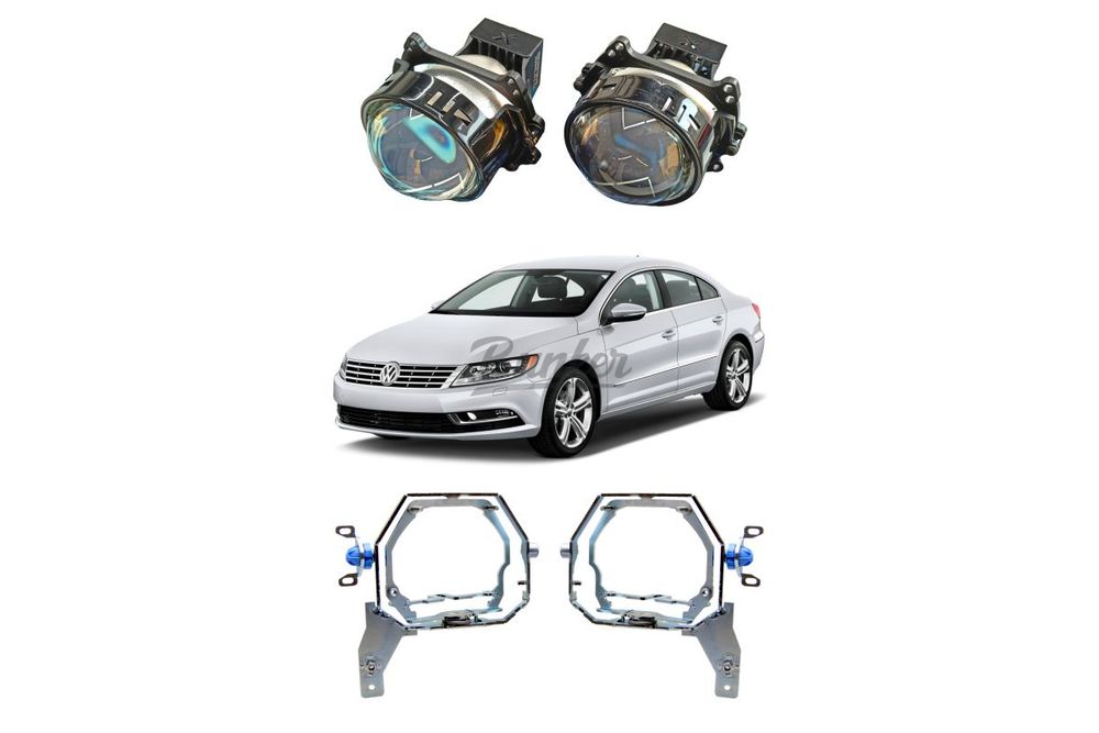 Комплект для замены штатных линз Bosch Intellect, Volkswagen Passat CC рестайлинг 2012-2017