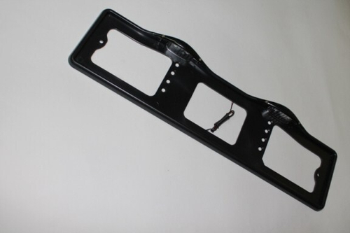 Рамка под номер пластик  капля , с верхним освещением (черная) (Тольятти)