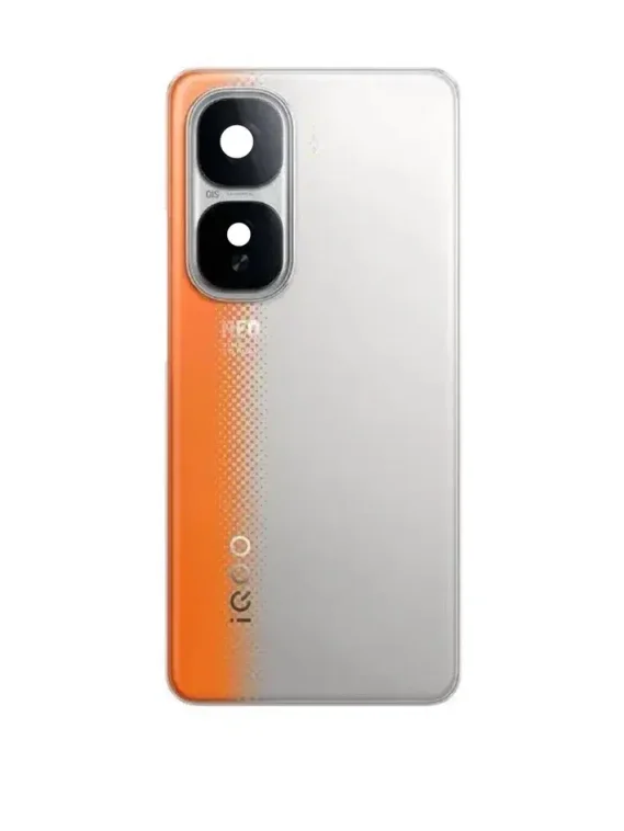 Задняя крышка для  Iqoo Neo 10 оранжевая, китайская версия (Orange) со стеклом камеры