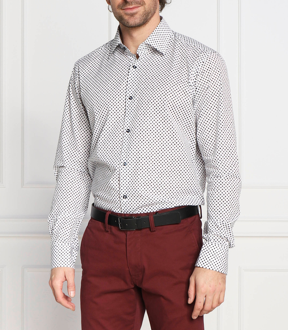 рубашка h-joe-kent-c1 BOSS BLACK - белый(50494726)