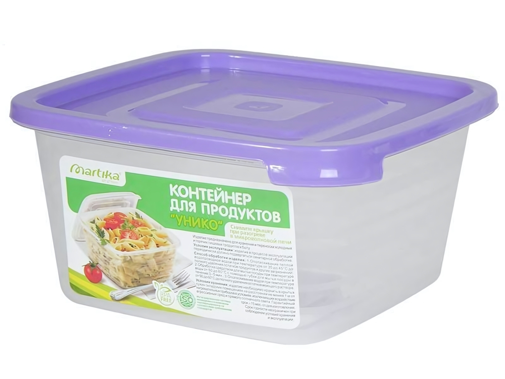 Контейнер 0,9л для СВЧ "Унико"