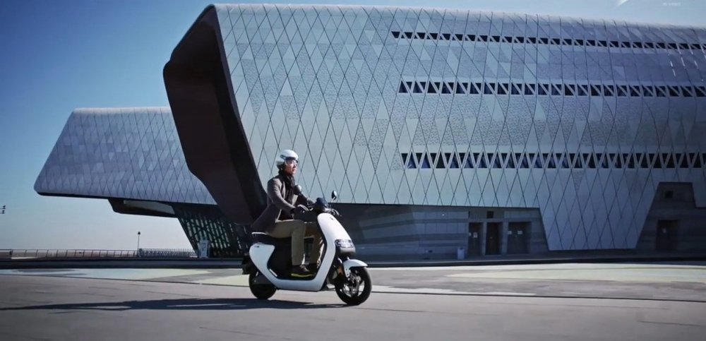 Электроскутер Ninebot Segway eScooter E110S