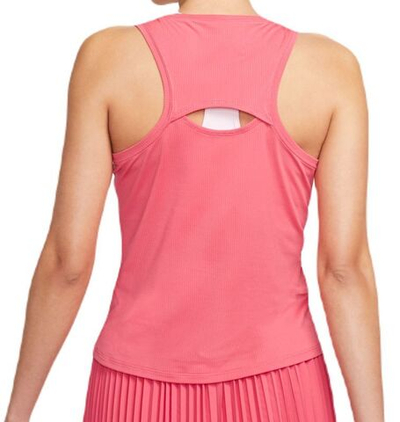 Женский топ теннисный Nike Court Dri-Fit Victory Tank - sea coral/black