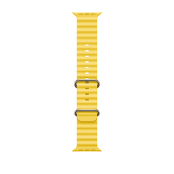 Apple Watch Ultra 49 mm Titanium Case with Yellow Ocean Band