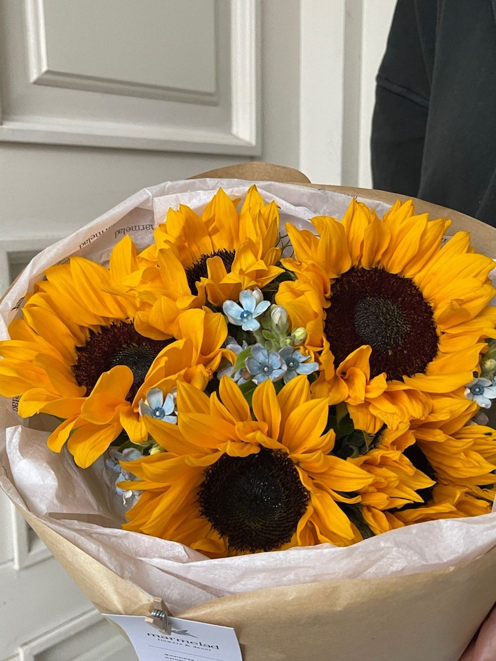 Букет из подсолнухов