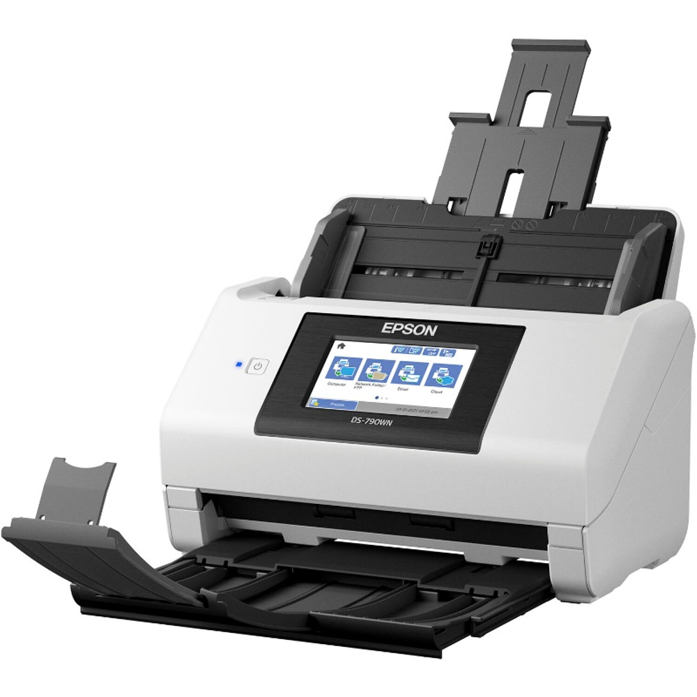 Сканер Epson WorkForce DS-790WN, A4, 45 ppm, WiFi