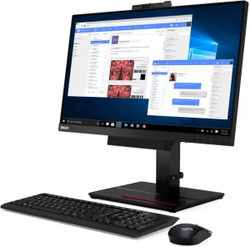 Монитор Lenovo 24;; Tiny-In-One 24 Gen4 11GDPAT1EU 1920x1080 IPS WLED 60Гц 4ms DisplayPort USB3.0 веб-камера
