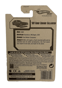 Hot Wheels Treasure Hunt '69 Ford Torino Talladega (2010)