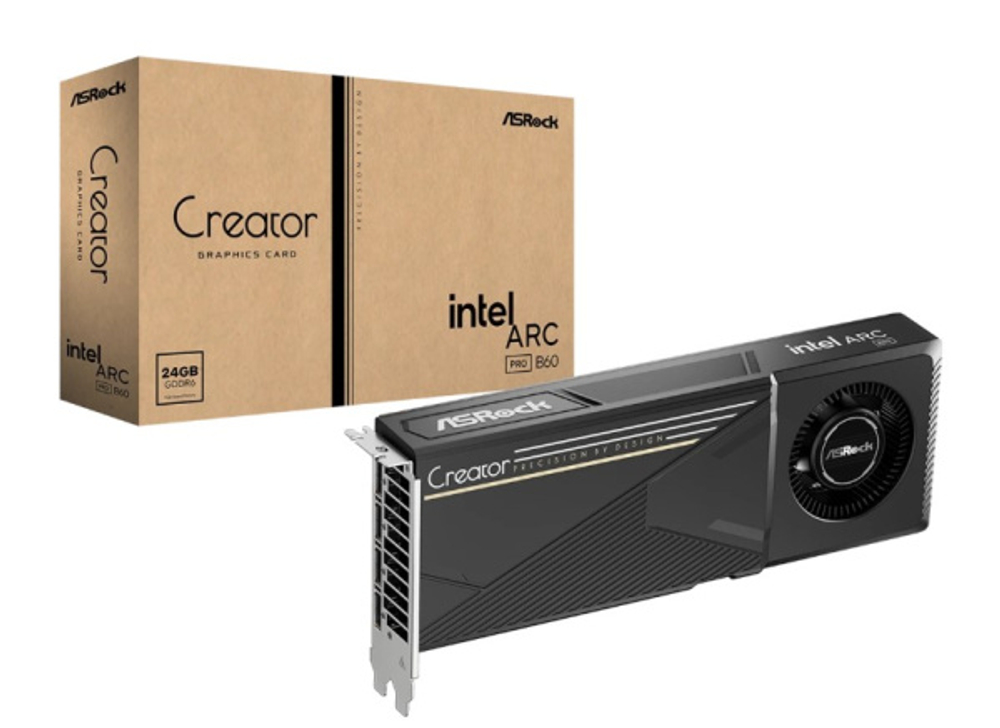 Видеокарта ASRock Arc Pro B60 Creator (B60 CT 24G)