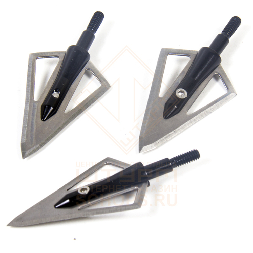 Наконечник Topoint Стилет двухлезвенный 100 grn (3шт)