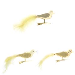 GAEM Изделие декоративное "Птичка", L20 W3 H5 см, 3в.