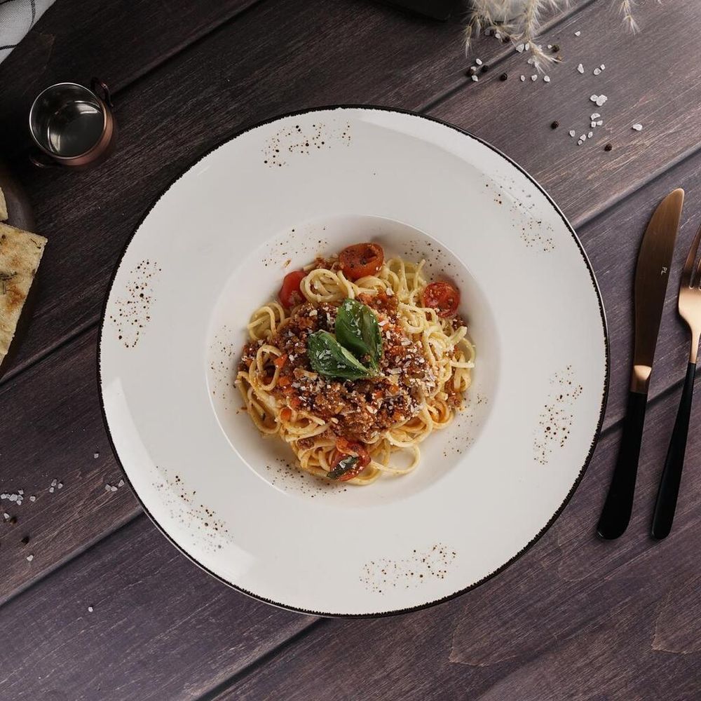 Тарелка глубокая 450 мл d 31 см h6,5 см   Noble [1]