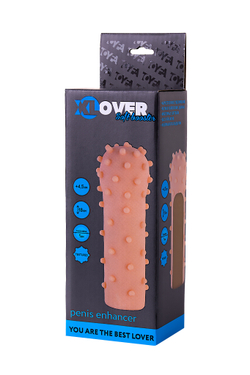 Насадка ToyFa XLover Soft booster для увеличения размера, с дополнительной мягкой стимуляцией, TPR,