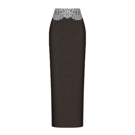 Юбка-карандаш из шерсти