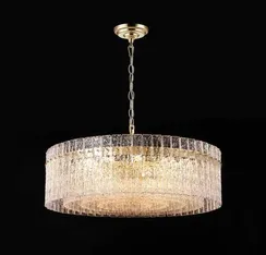 B66-ф800*H250(530) H-GOLD (1) Люстра (в 2-х коробках) NW