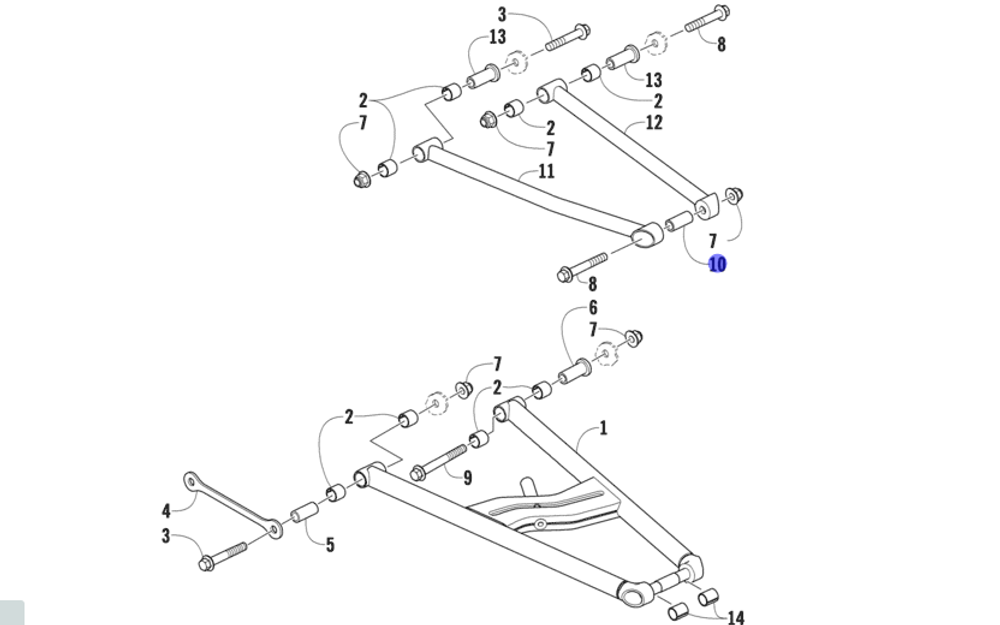 Втулка Arctic Cat 2603-643