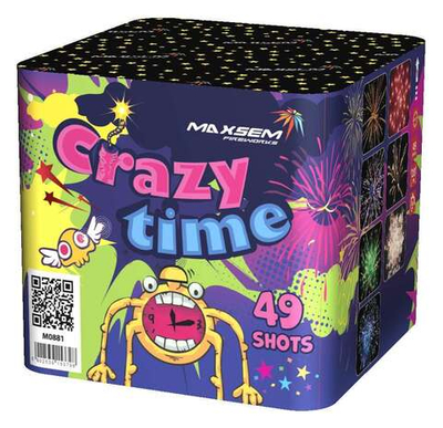 M0881 Салют "CRAZY TIME" (0,8" х 49 залпов)