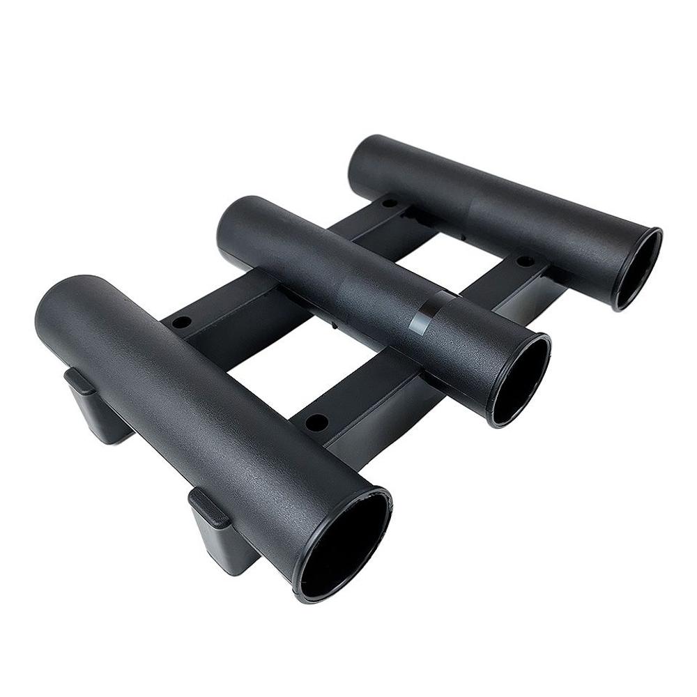 Держатель удилища тройной, черный (10269188)