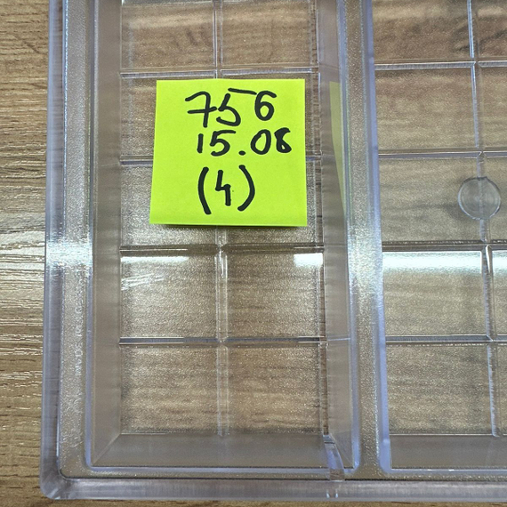 756-у | Форма для шоколадных больших плиток (275*175 мм)