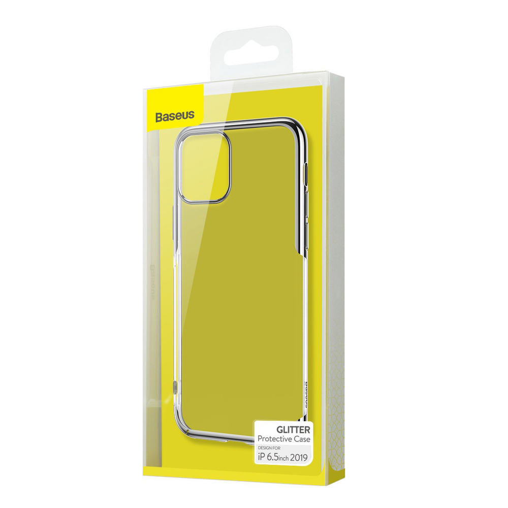 Чехол для Apple iPhone 11 Pro Max Baseus Glitter Protective Case - Silver