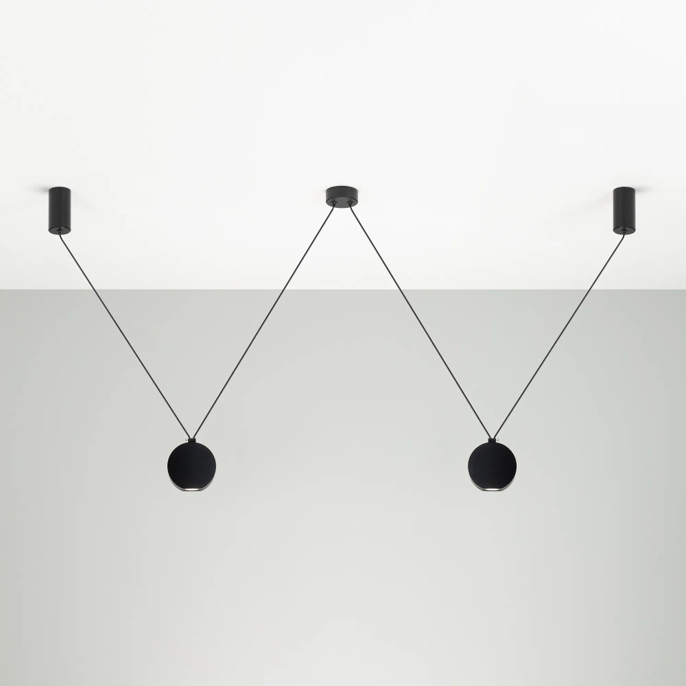 Подвес SPX-HANG-CANOPY-R70-L1500 (BK) (Arlight, Металл) 036979