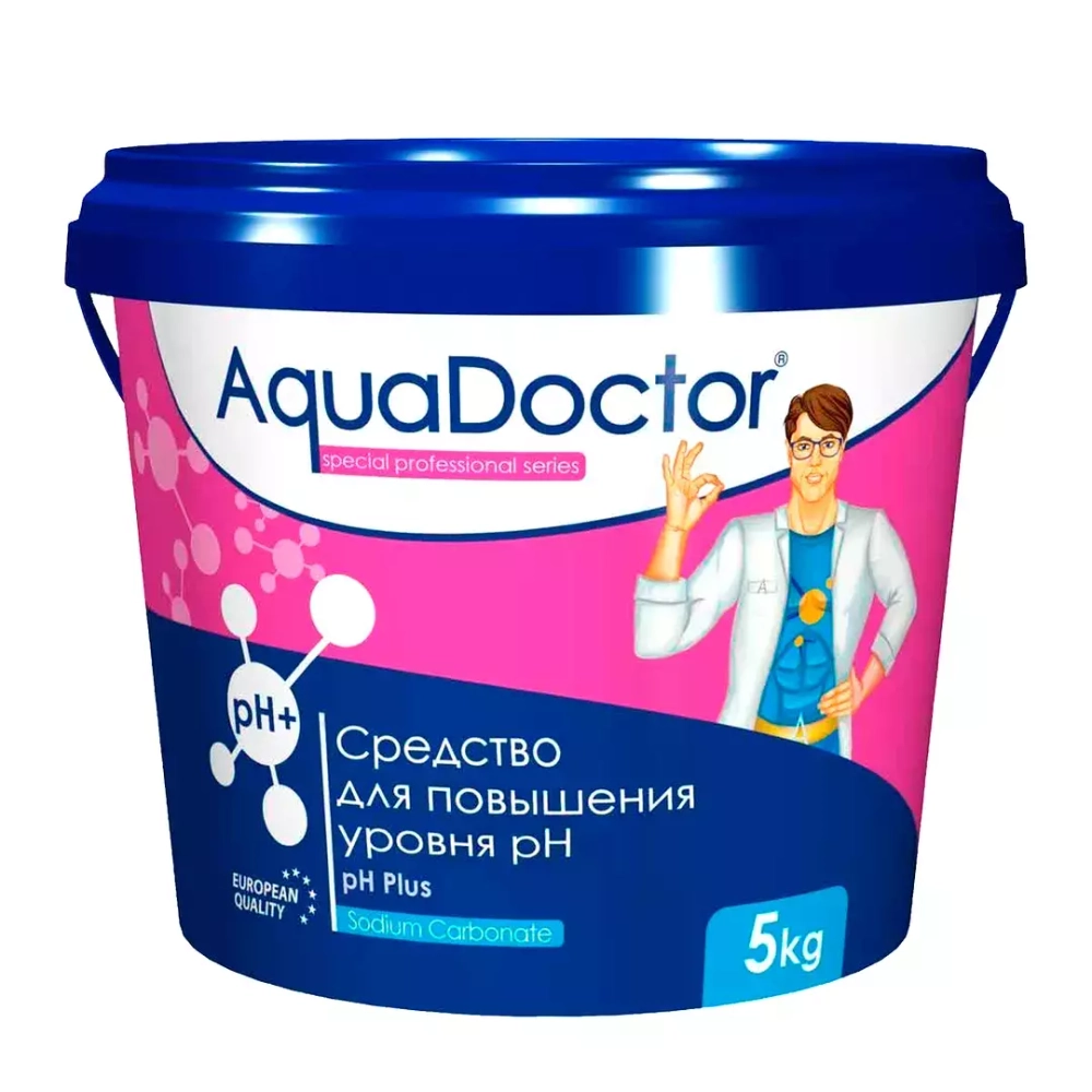 pH-Плюс для бассейна в гранулах - 5кг - AquaDoctor