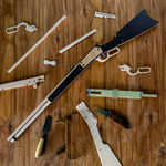 Винчестер Rebel short от TARG - деревянный конструктор, сборная модель, 3d пазл, деревянное оружие