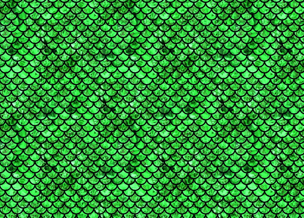 Бумага упаковочная 50х70 см «Малахит» (1 лист)