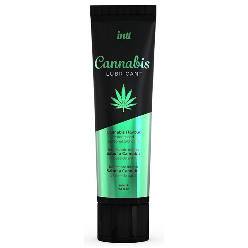 Интимный гель на водной основе INTT Cannabis Lubricant 100мл