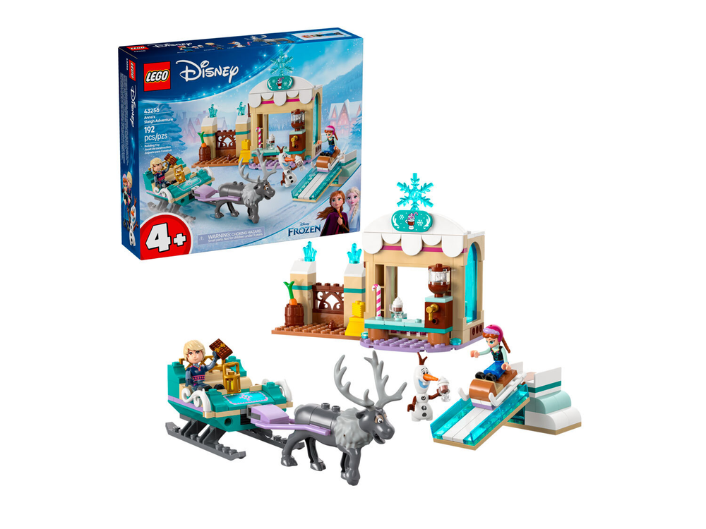 LEGO Disney 43256 «Приключение Анны на санях» — мир Холодного сердца