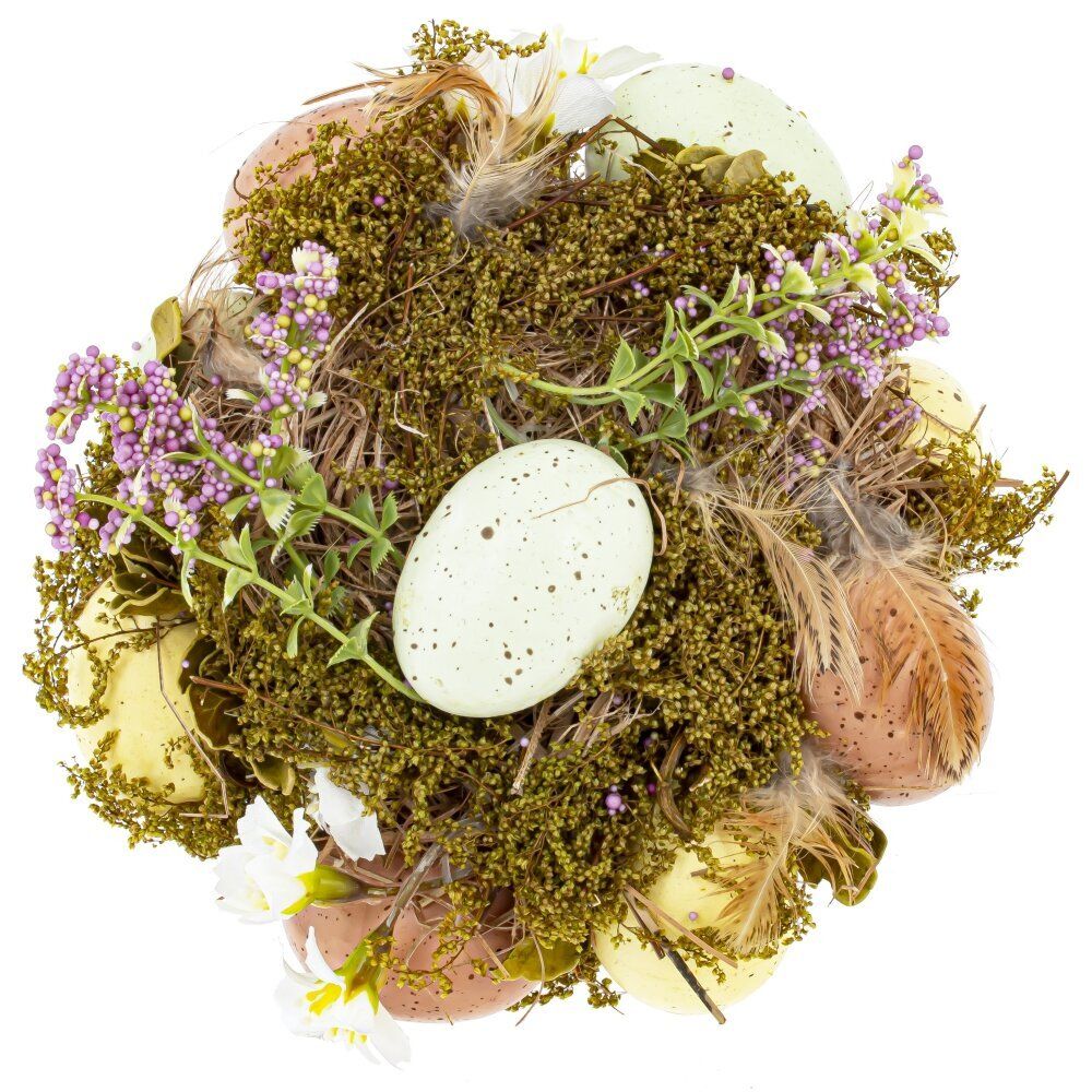 GAEM Цветочная композиция "Пасхальная", L15 W15 H16 см