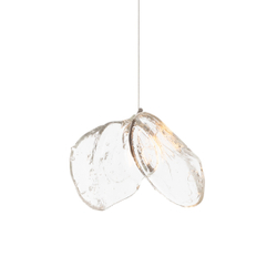 Подвесной светильник 7379P/1 gold/clear