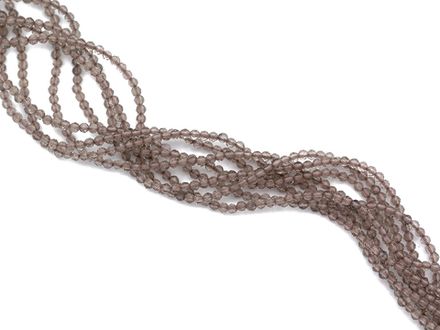 Нить из Раухтопаза 2,4мм, огранка