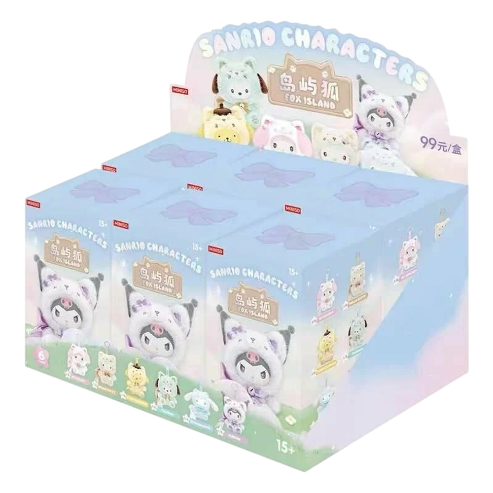 Рандомный брелок Blind Box MINISO Sanrio Fox Island
