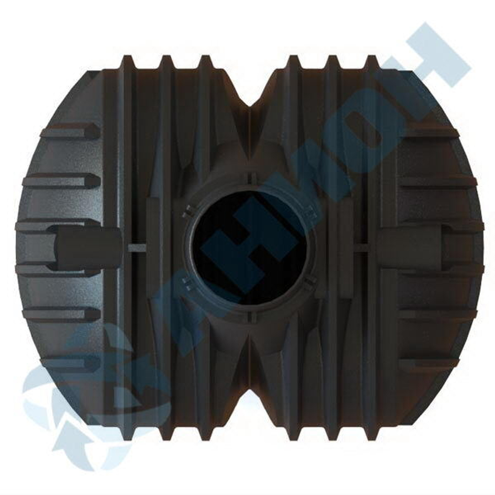 Емкость для септика двухкамерная Анион 4900 л. вертикальная (2400x1970x2400см;черный) - арт.559478