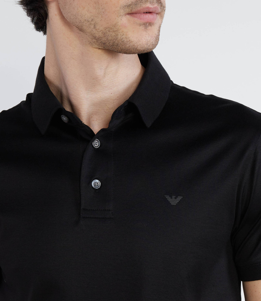 Поло Emporio Armani - черный(8N1F98 1JUVZ)