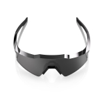 Спортивные очки с диоптриями 100% SPEEDCRAFT SL Soto 1 Polished Black Chrome - HiPER Mercury Mirror Lens