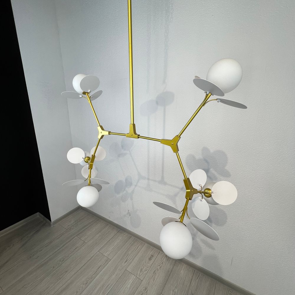 Люстра На Штанге Light Of Matisse M L95 White By Imperiumloft