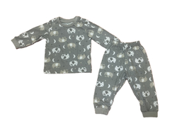 Пижама детская: штанишки,футболка с длинным рукавом на кнопках на плече из кулирки (100% хлопок) на рост 80,86,92,98 см