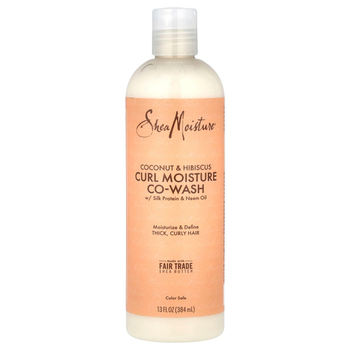 SheaMoisture, шампунь Curl Moisture Co-Wash, кокос и гибискус, 354 мл (12 жидк. унций)