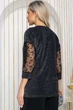 Джемпер В гармонии с собой (черный) Б12156 LT Collection