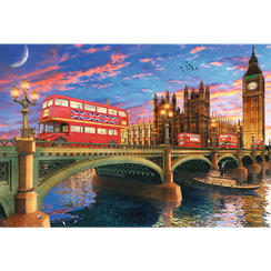 Puzzle "501" - Palace of Westminster, Big Ben, London / Wooden Puzzles