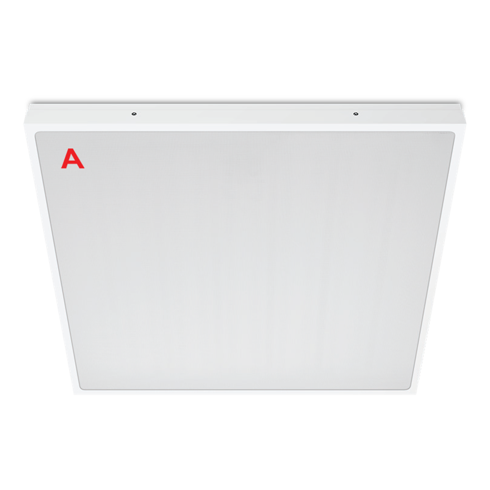 Светильник ЧИСТЫЙ ОФИС ДВО03-052 с БАП EM3 54Вт 4000К IP54 Микропризма 6500лм 595х595х48мм WOLTA PRO